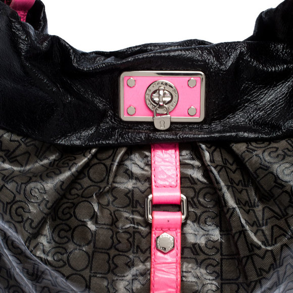 MARC BY MARC JACOBS Multicolor Coated Fabric and Leather Lil Riz Hobo - Picture 5 of 9